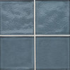 Casa California Fleet Blue Non-Irid 4″ Framework Decorative Tile