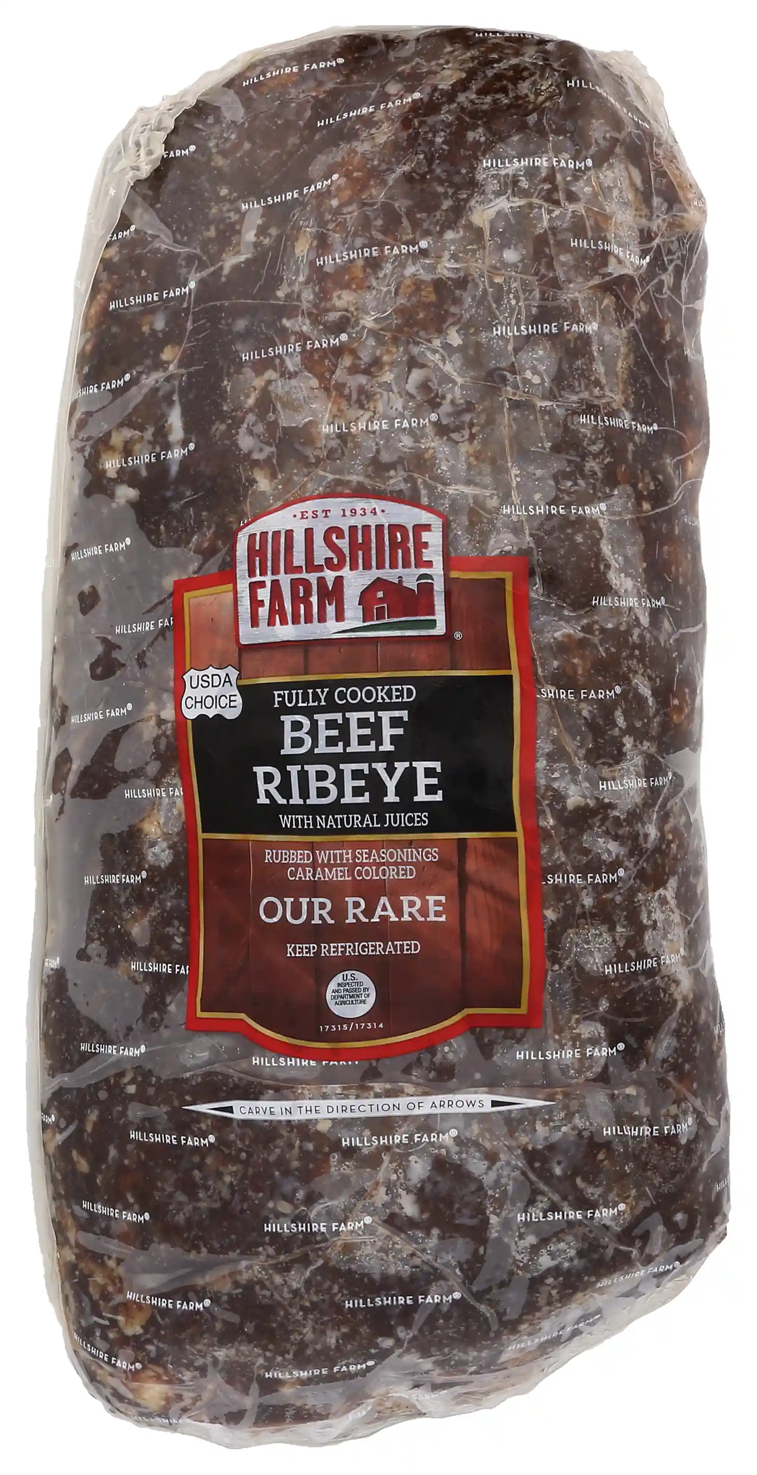 Hillshire Farm® Fully Cooked USDA Choice Beef Ribeye Rare_image_31