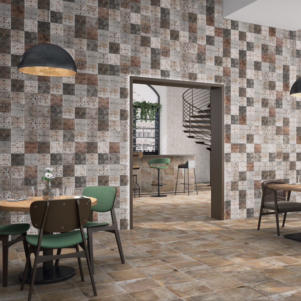 Sample – Antigua Lis Mix Porcelain Wall Tile