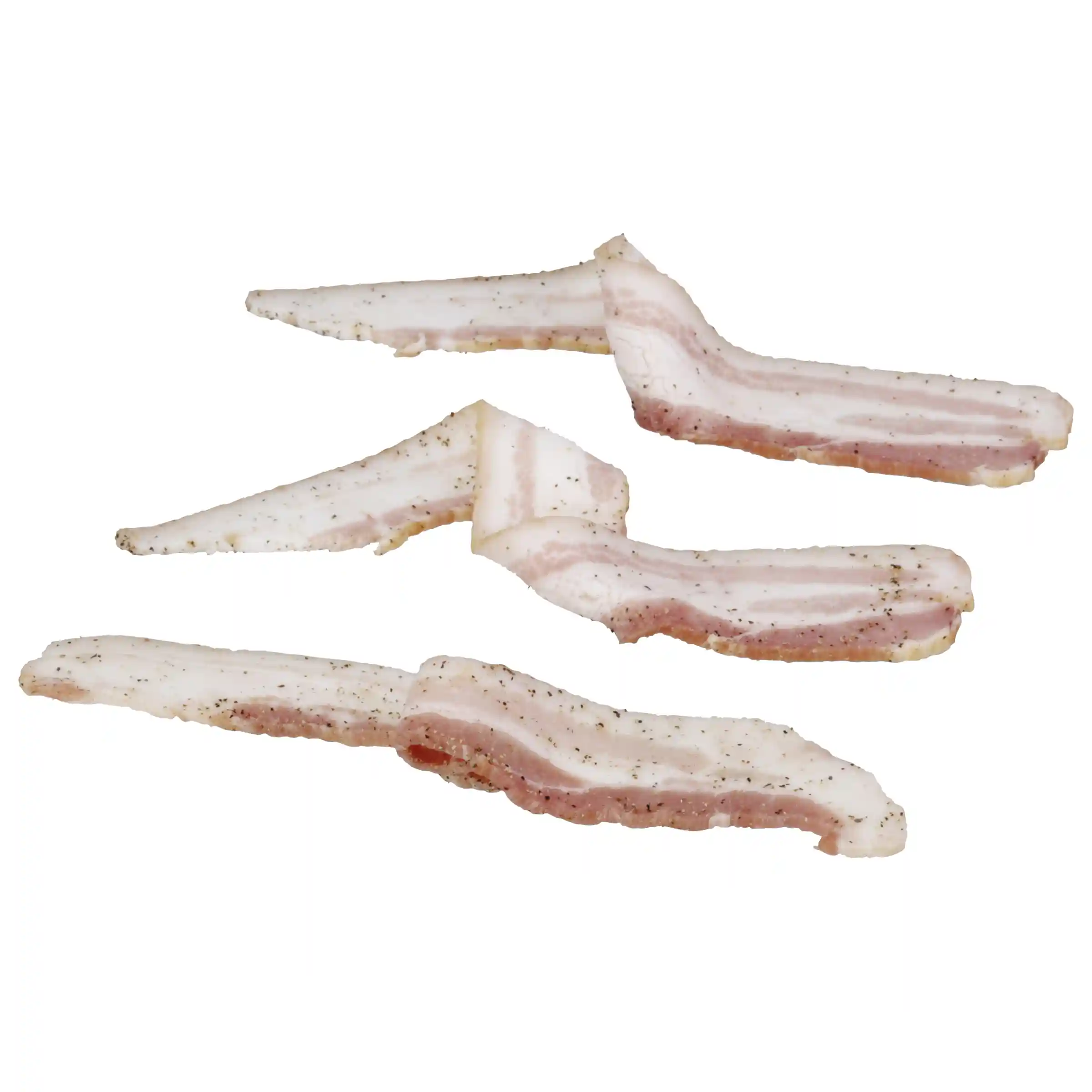 Wright® Brand Naturally Hickory Smoked Peppered Regular Sliced Bacon, Bulk, 15 Lbs, 6 slices per inch, Frozen_image_2