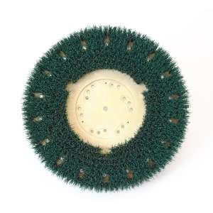 Malish, 19" Mal-Grit Scrub™ Scrub Brush, 0.22" Nylon, Green