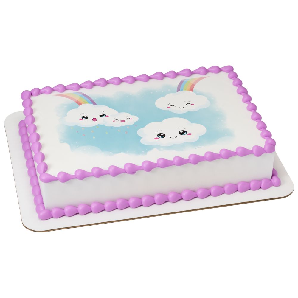Image Cake Kawaii Clouds