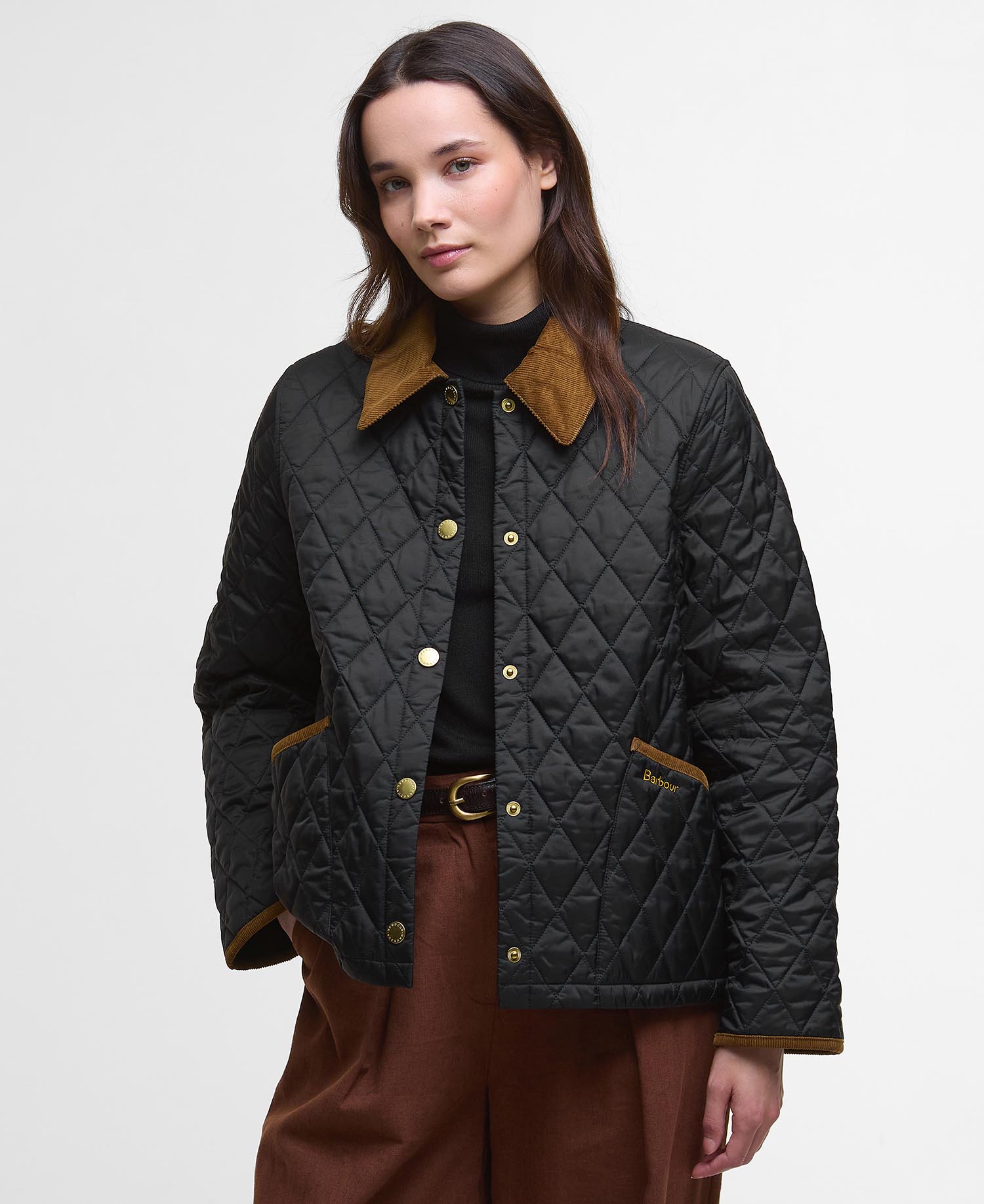 Icons Cropped Liddesdale Quilted Jacket image number 0