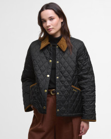 Icons Cropped Liddesdale Quilted Jacket 