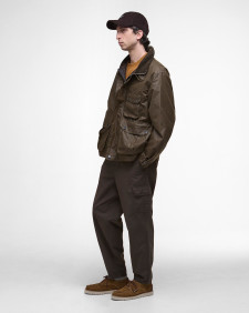 Re-Engineered Utility Bedale Waxed Jacket 
