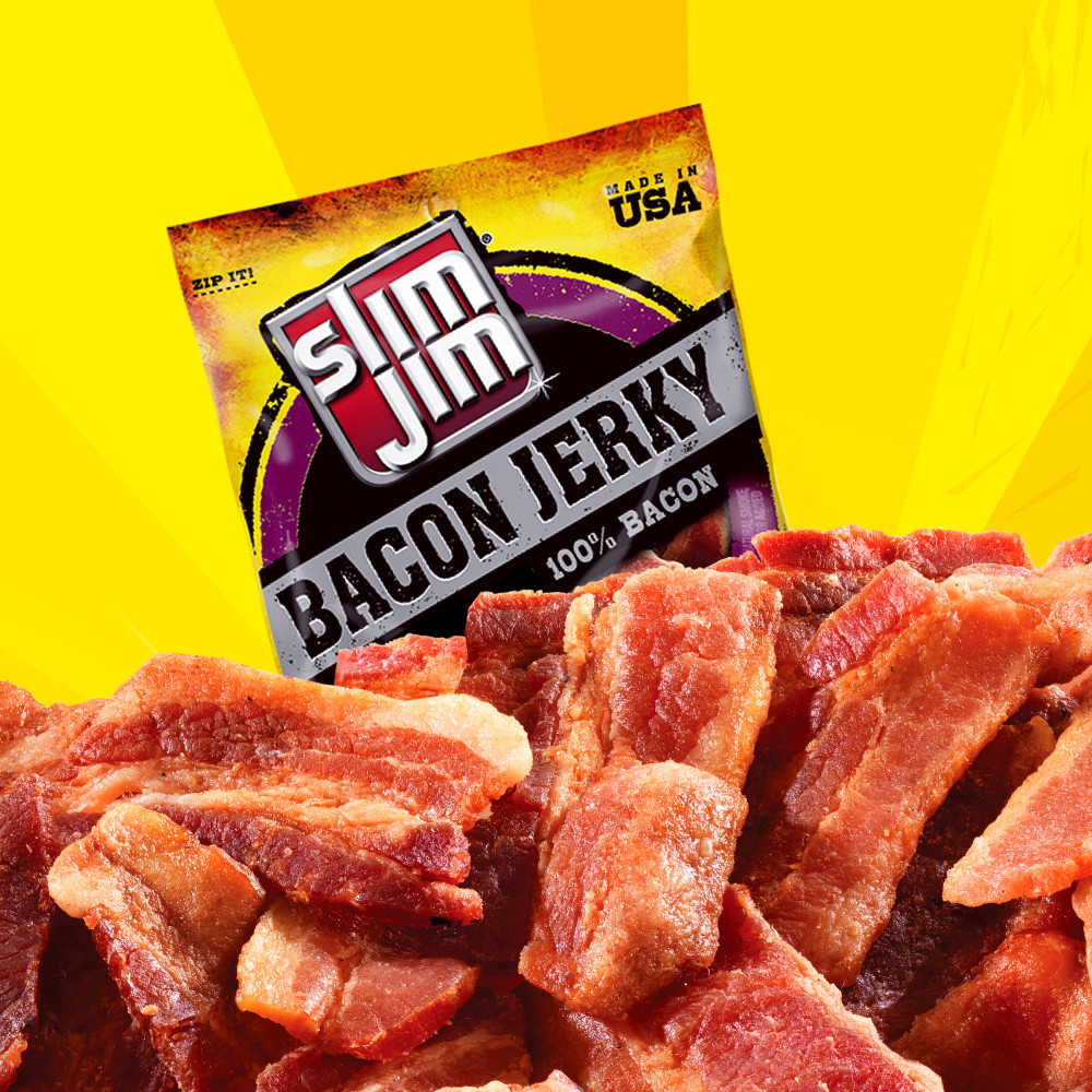 SLIM JIM Smoked Bacon Jerky Conagra Foodservice
