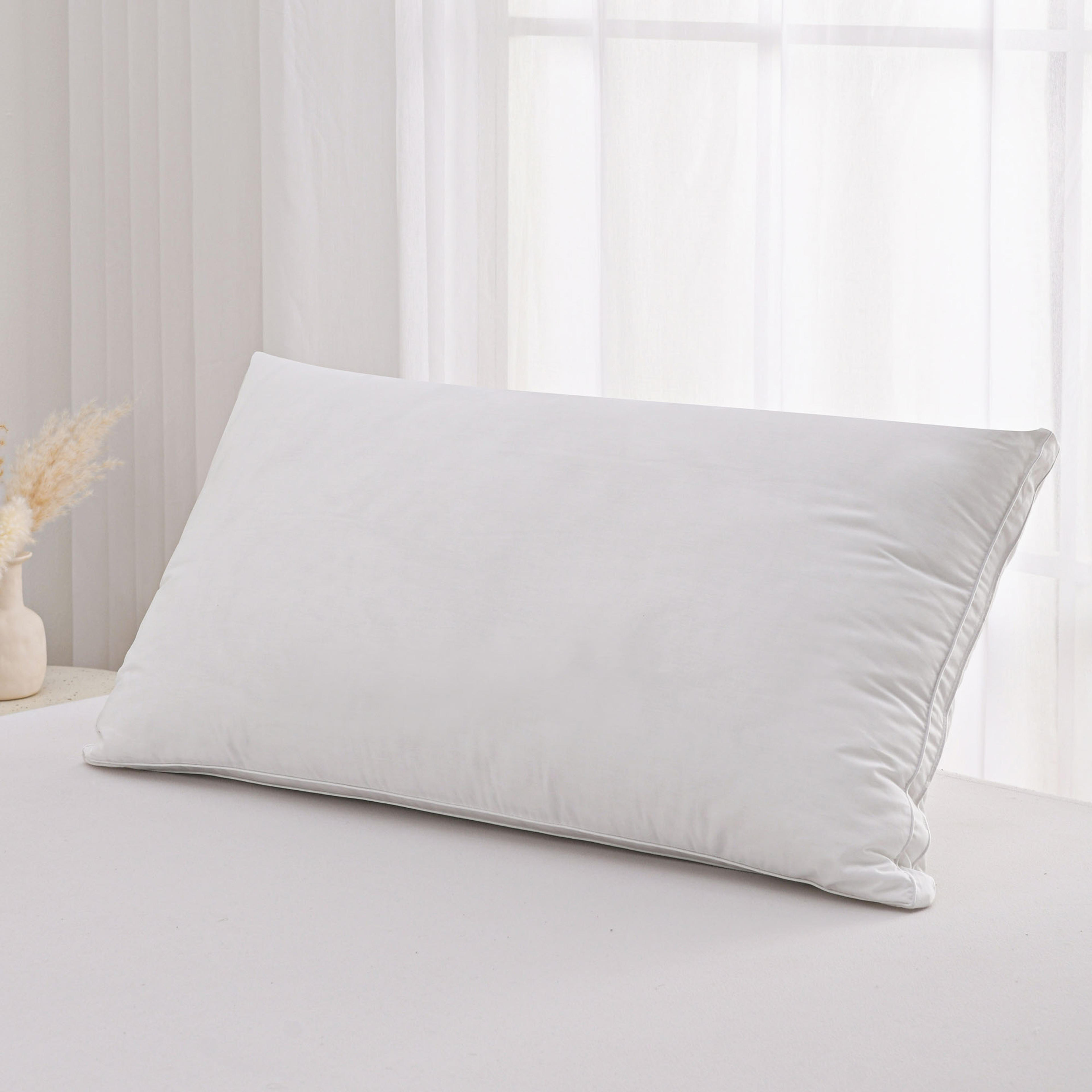 Lifestyle image of the Bambi Superior Microfibre Pillow from Forty Winks