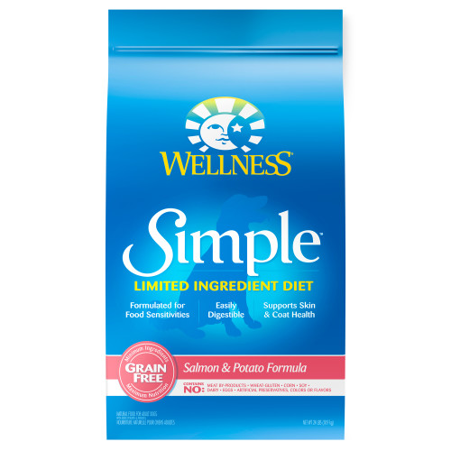 Wellness Simple Grain Free Salmon & Potato Front packaging