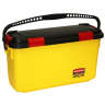 Rubbermaid Commercial, HYGEN™, 43.6qt, Charging Bucket, Yellow