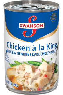 Chicken á la King Made with White & Dark Chicken Meat