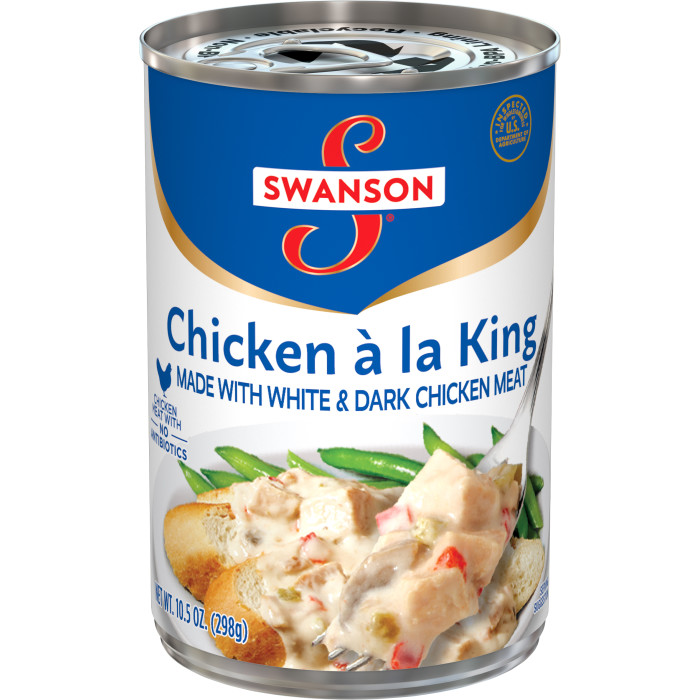 Chicken á la King Made with White Meat Chicken
