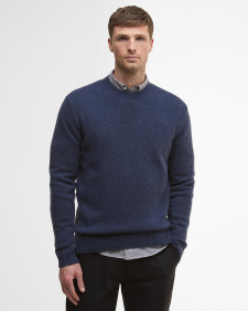 Covent Crew Neck Jumper Navy Marl