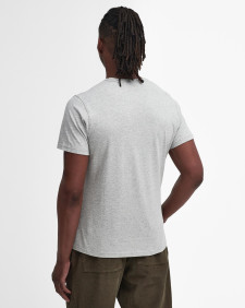 Script Graphic T-Shirt Grey Marl