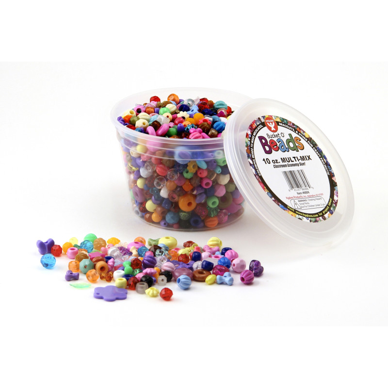 Bucket O' Beads, 10 oz. Multi Mix