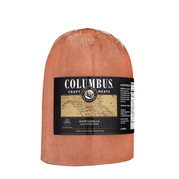 COLUMBUS(r) Mortadella, w/ Pistachio . C1CB - Front Center Inner Pack (Hi Res)