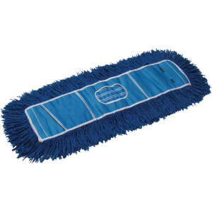 Hillyard, Synergy™, 18"W, Synthetic, Blue, Dust Mop