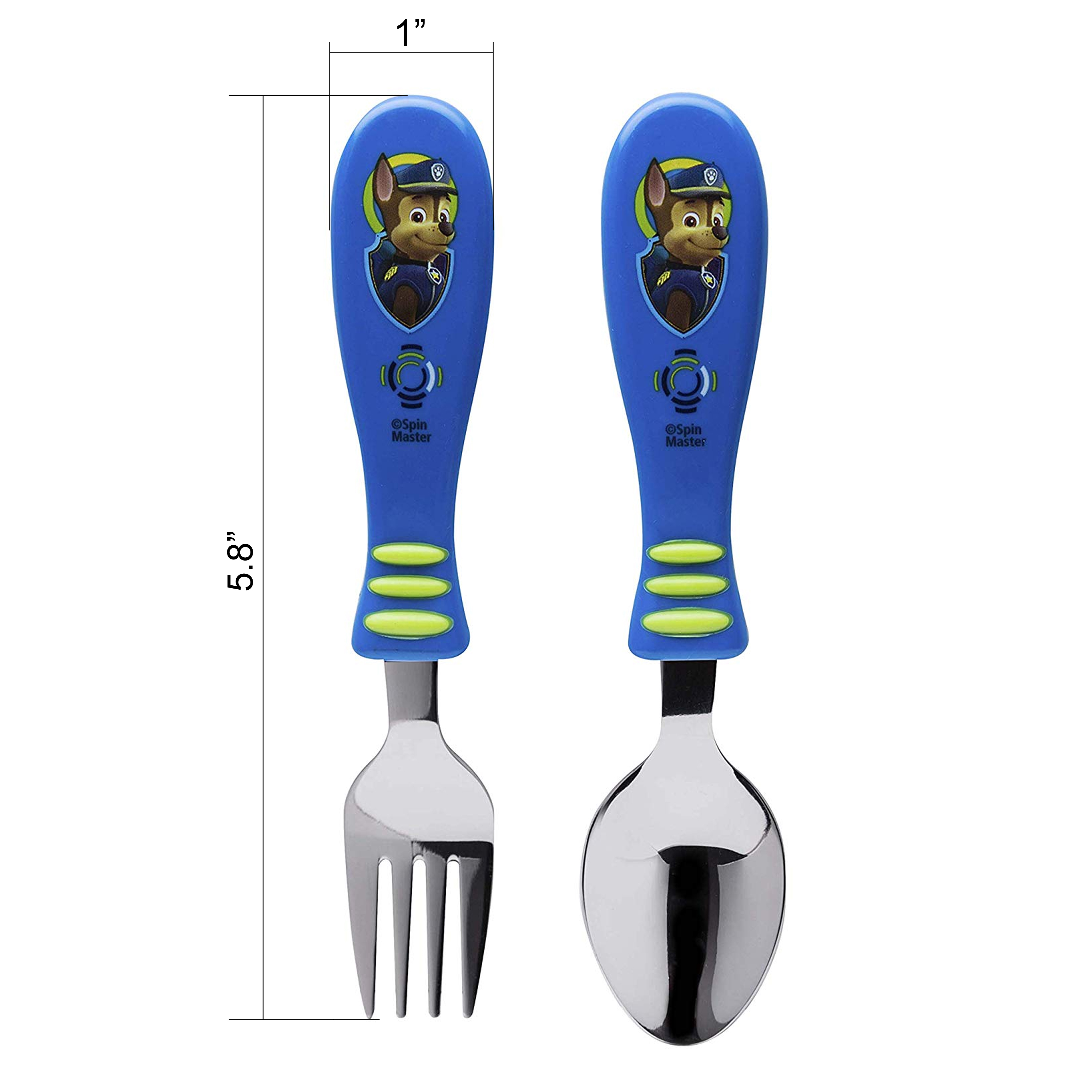 Paw Patrol Kid’s Flatware, Chase, 4-piece set slideshow image 5 Paw Patrol Kid’s Flatware, Chase, 4-piece set slideshow image 5