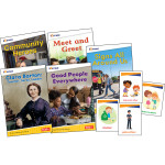 Teacher Created Materials iCivics Grade K: Community & Social Awareness 5-Book Set + Game Cards SEP131226