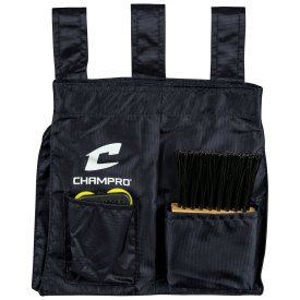 Champro Black Baseball Umpire Kit with Brush, Ball Bag, and Indicator. Champro Black Baseball Umpire Kit with Brush, Ball Bag, and Indicator.