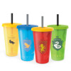 Harry Potter 25 ounce Reusable Plastic Kids Tumbler, Gryffindor, 4-piece set slideshow image 1 Harry Potter 25 ounce Reusable Plastic Kids Tumbler, Gryffindor, 4-piece set slideshow image 1