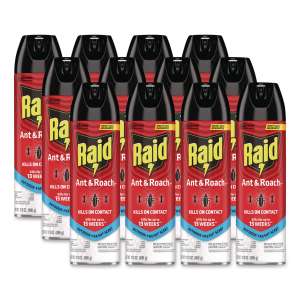SCJ386220, SC Johnson,  Raid Ant and Roach Killer 26, Outdoor Fresh,  17.5 oz Aerosol Can