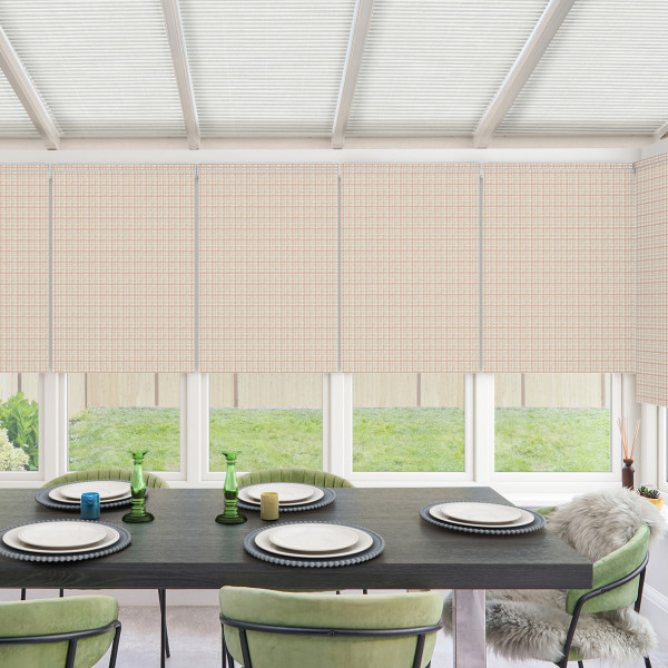 Sadie Blackout Rose Roller Blind