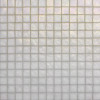 Muse White Irid 1×1 Straight Set Mosaic
