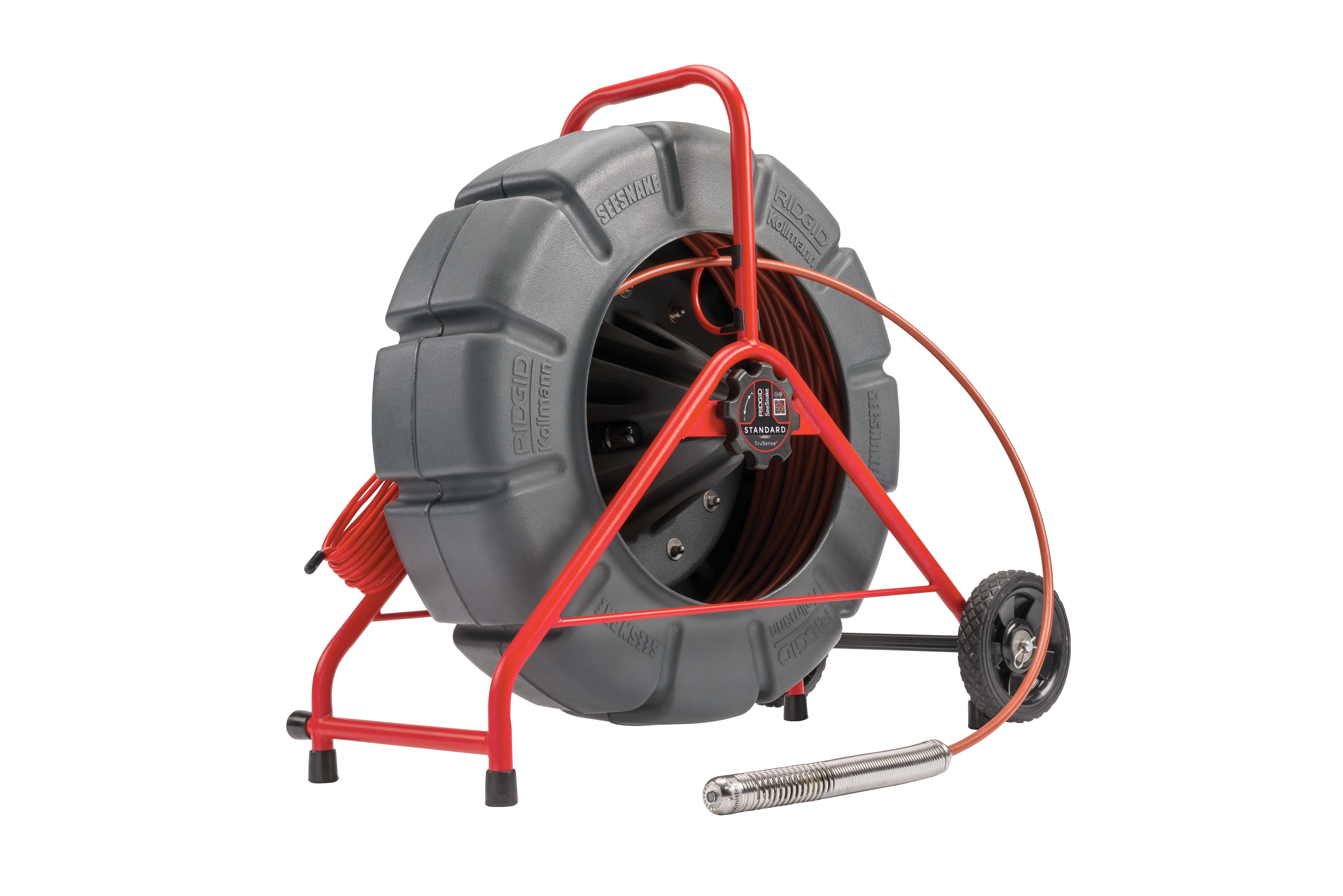 SeeSnake® Standard, 200' (61 m) with self-leveling camera head, powered with TruSense - Image 7