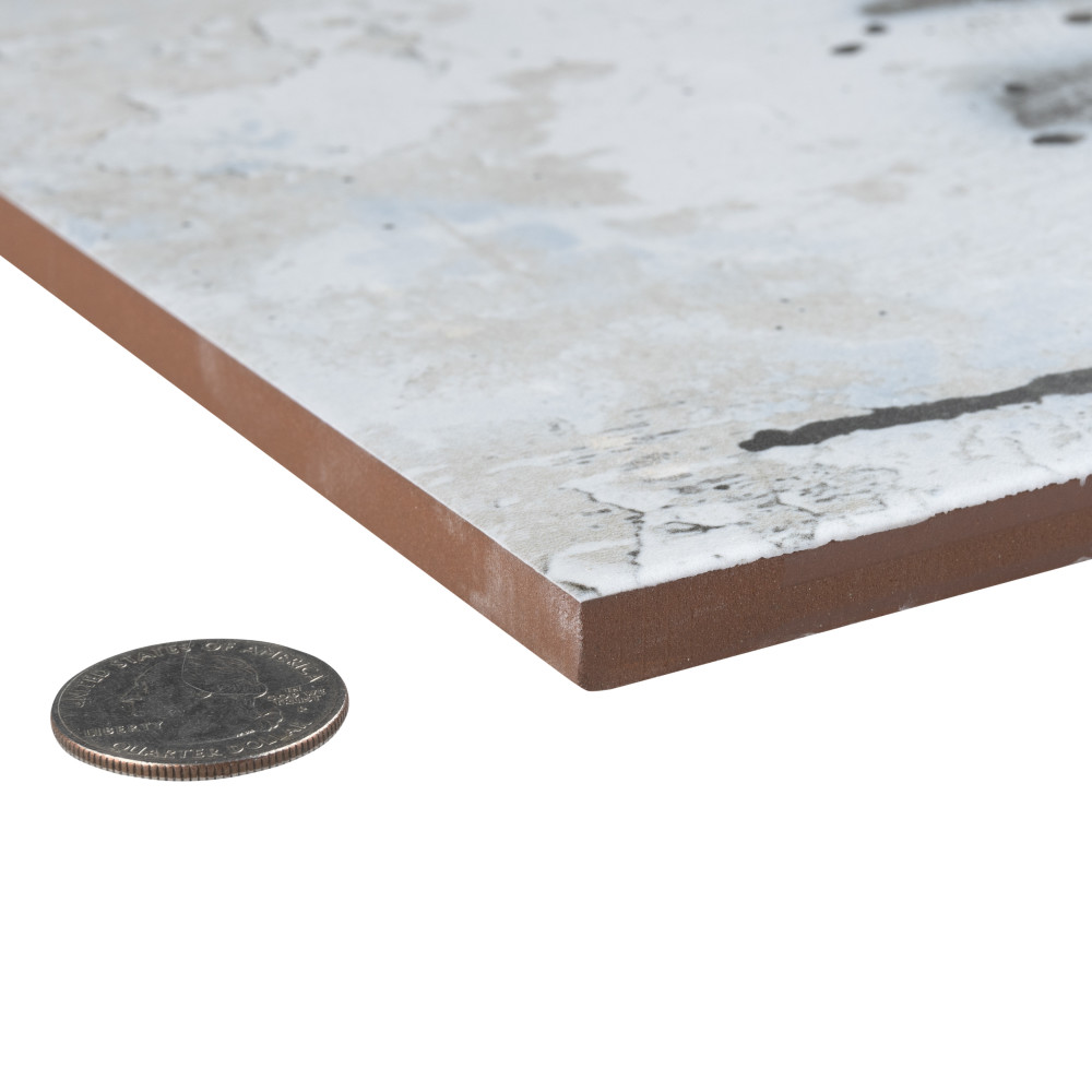 Urban Art Matte 17-5/8 in. x 17-5/8 in. Ceramic Floor and Wall Tile