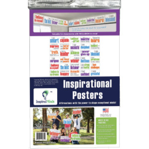 Card Stock Posters, Set of 30, English