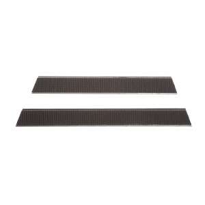 Rubbermaid Commercial, 24" Hook and Loop Replacement Set, Black