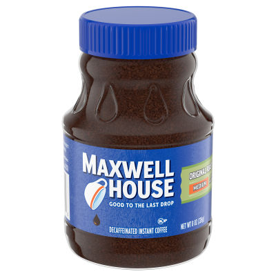 Maxwell House Original Decaf Instant Coffee 8 oz Jar
