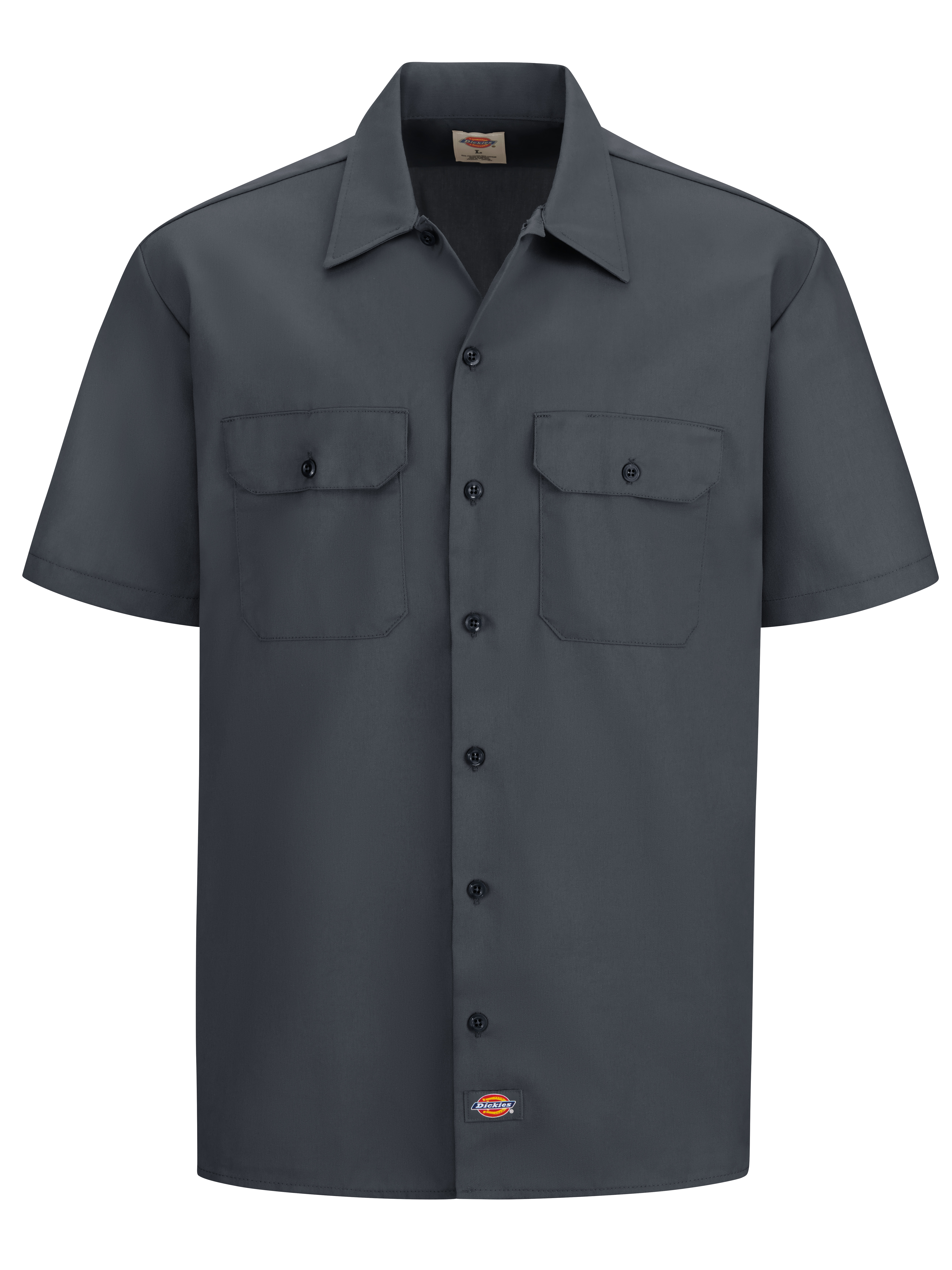 Men‘s Short-Sleeve Traditional Work Shirt-Dickies