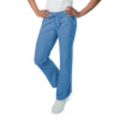 Landau All Day Stretch, 5 Pocket Scrub Pants for Women - Modern Tailored Fit, Straight Leg, Yoga Waist Medical Scrubs Pant 2040-