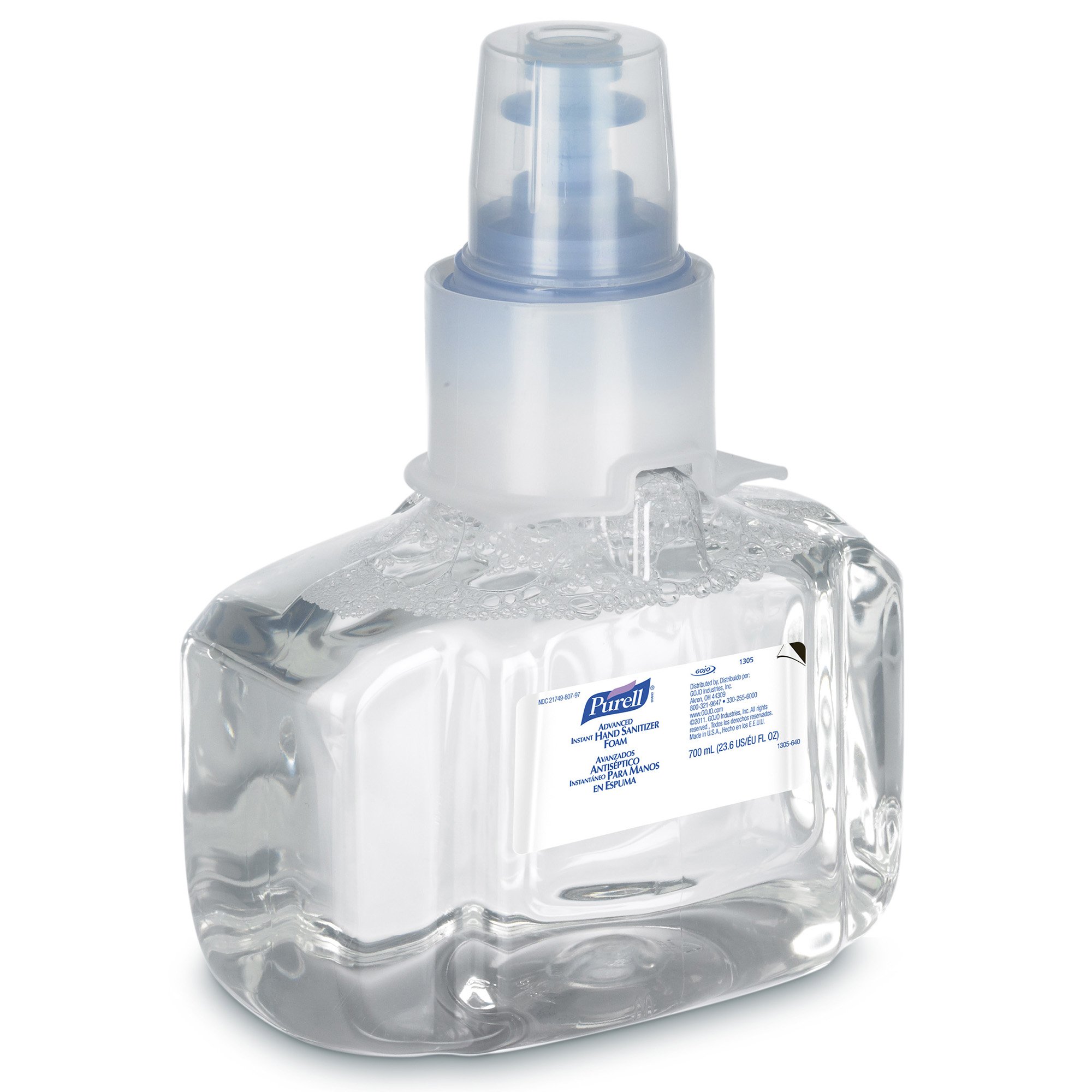 Purell Advanced Hand Sanitizer Foam, 70% Ethyl Alcohol, 700 mL Refill Bottle MK 811430
