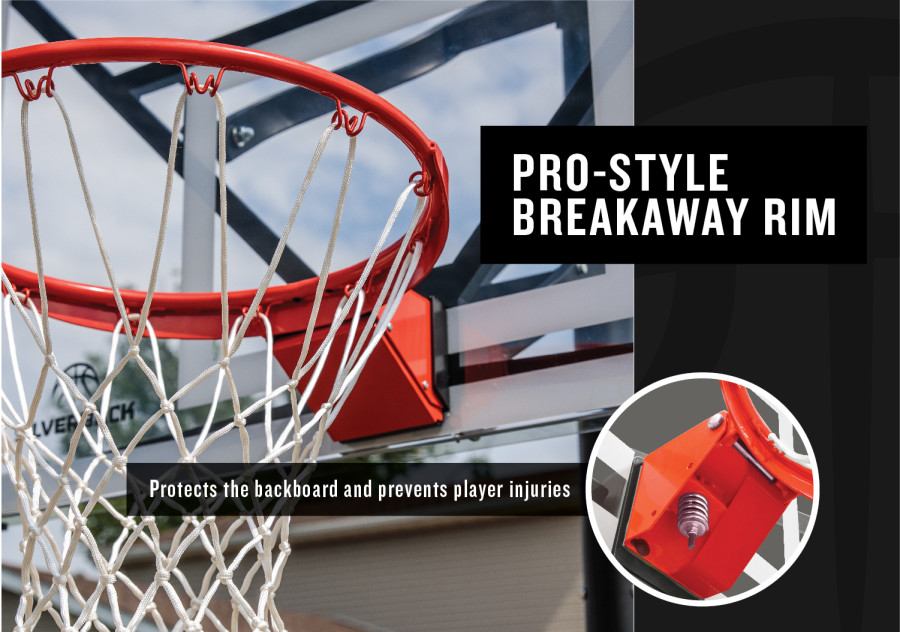Silverback NXT 54" InGround Basketball Hoop Silverback Goalrilla