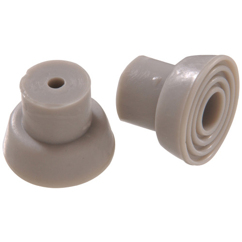 Hardware Essentials Grey Kick Down Door Stops 4in & 5in