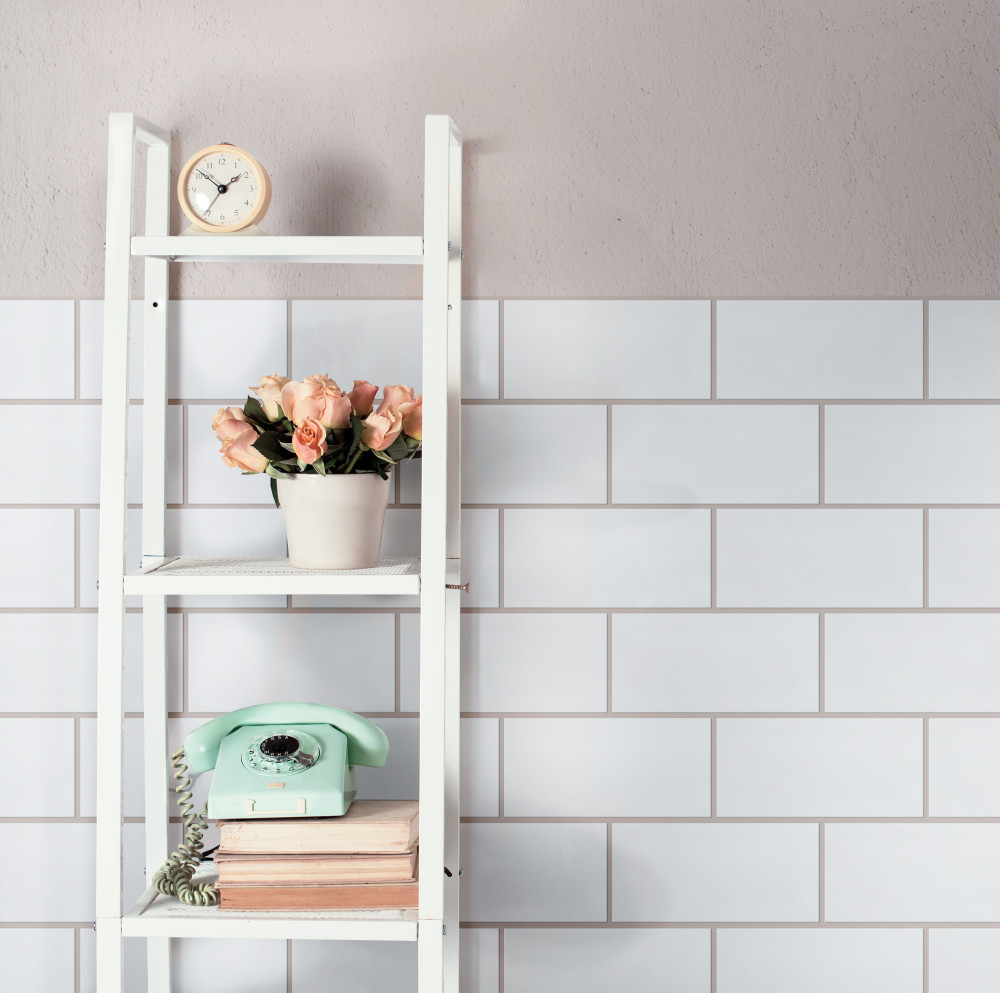 Sample – Piscina Matte White with BioTech Porcelain Floor and Wall Tile