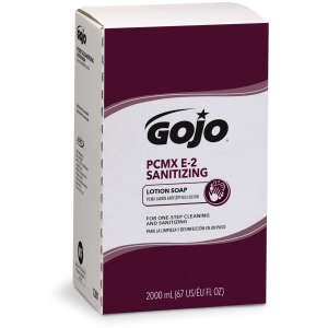 GOJO, PCMX E2, E2 Sanitizing Lotion Soap, PRO™ TDX™ Dispenser 2000 mL Cartridge
