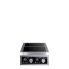 208- to 240-volt 2,900-watt two-hob drop-in induction range with programs