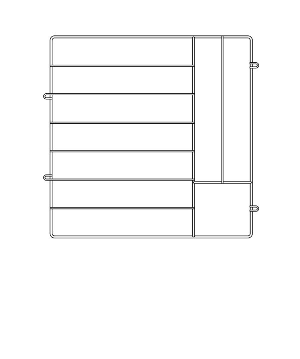 Traex® Plate Crate Replacement Grids