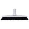 Impact, 9.4in, Tile and Grout Brush with Acme Threading, Polypropylene Bristles, Black