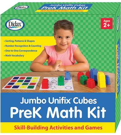 Jumbo Unifix® Cubes PreK Math Kit