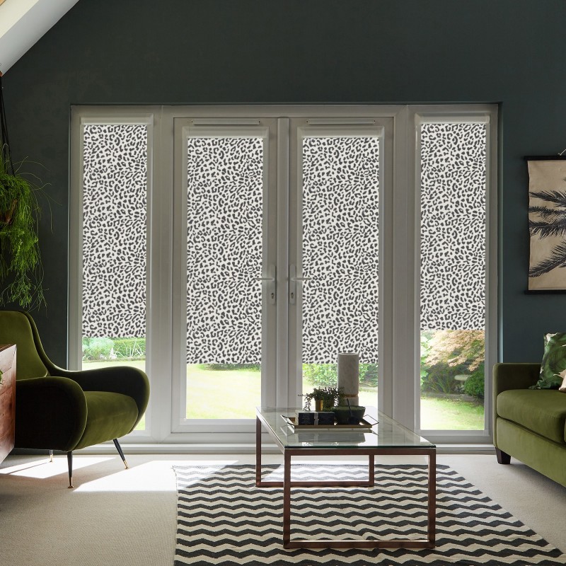 Roar Blackout Black Roller Blind