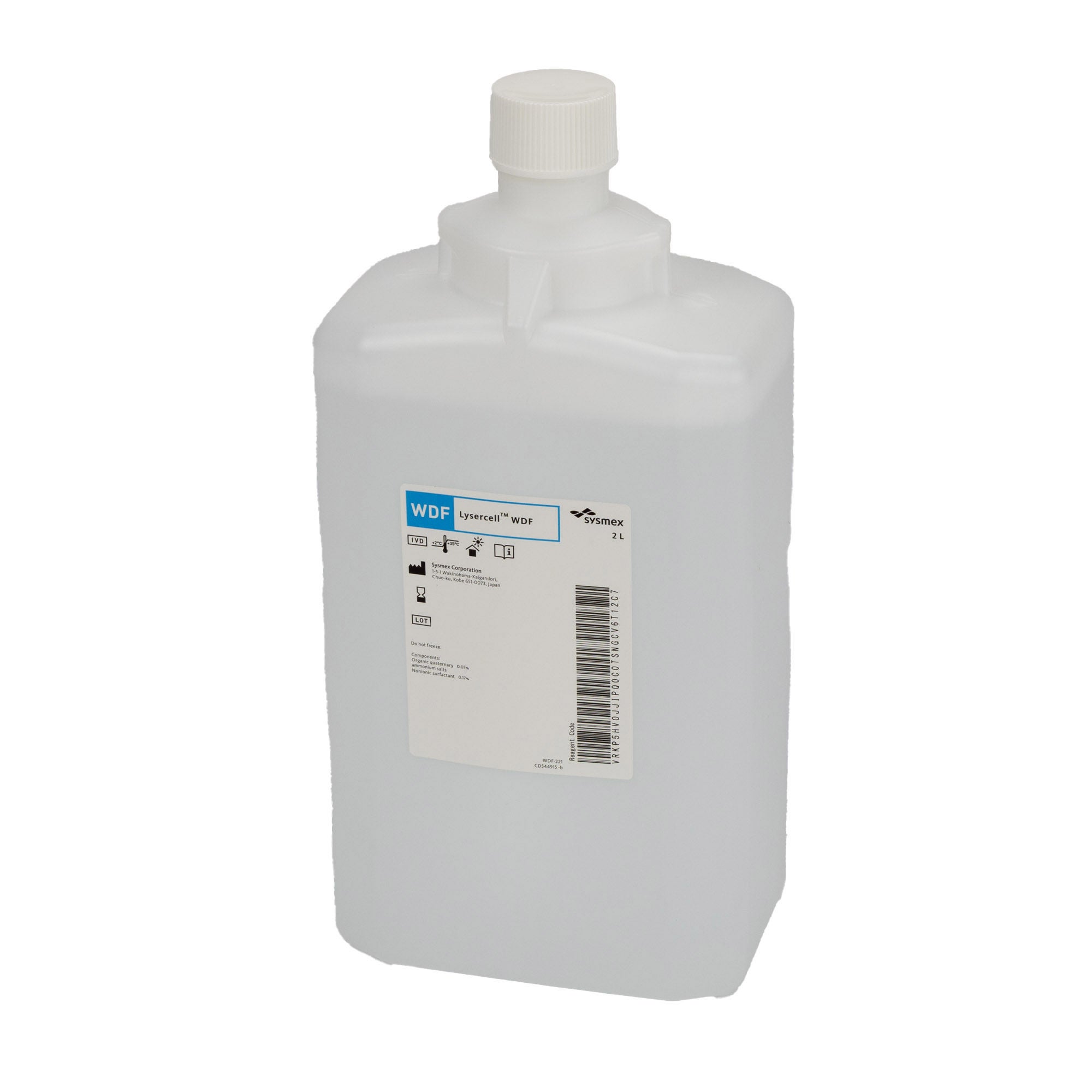 Lysercell® WDF Hematology Reagent for use with Sysmex Hematology Analyzers, Lyse