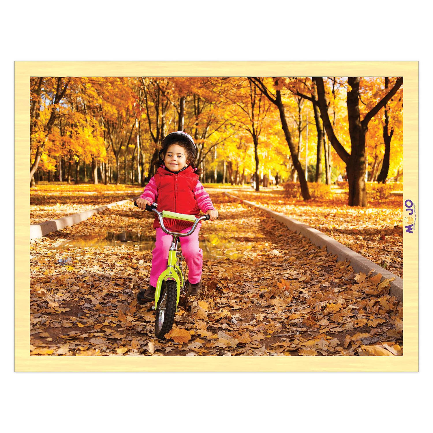 MOJO Change of Seasons Wooden 8-Puzzle Set image number null