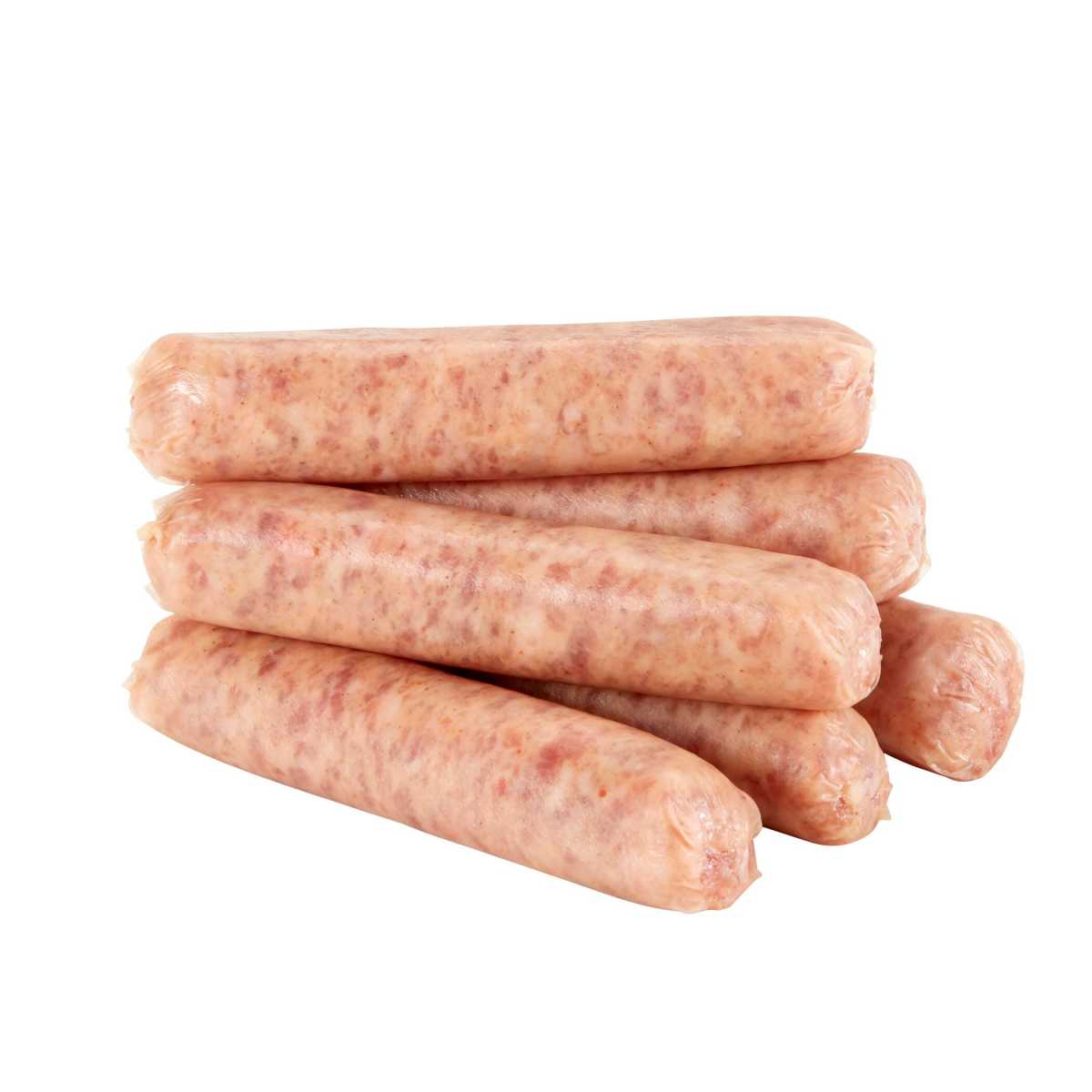 FONTANINI(r) Breakfast Pork Sausage Link, Peppermill, Raw, 1 oz.,10 lb . C1C0 - Front Center Out of Package (Hi Res)