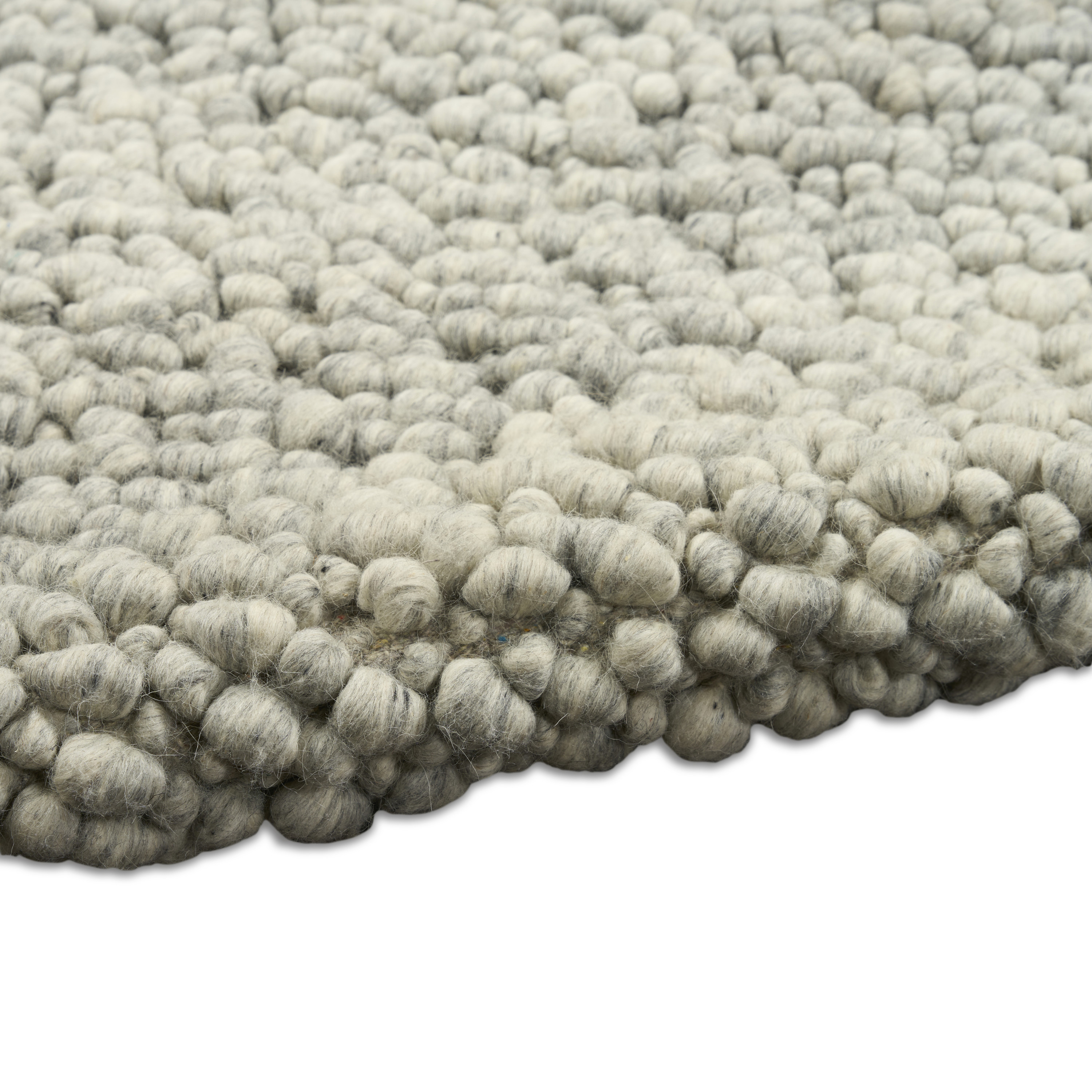 Calvin Klein Riverstone 10' x 14' Grey Ivory Contemporary Indoor Rug