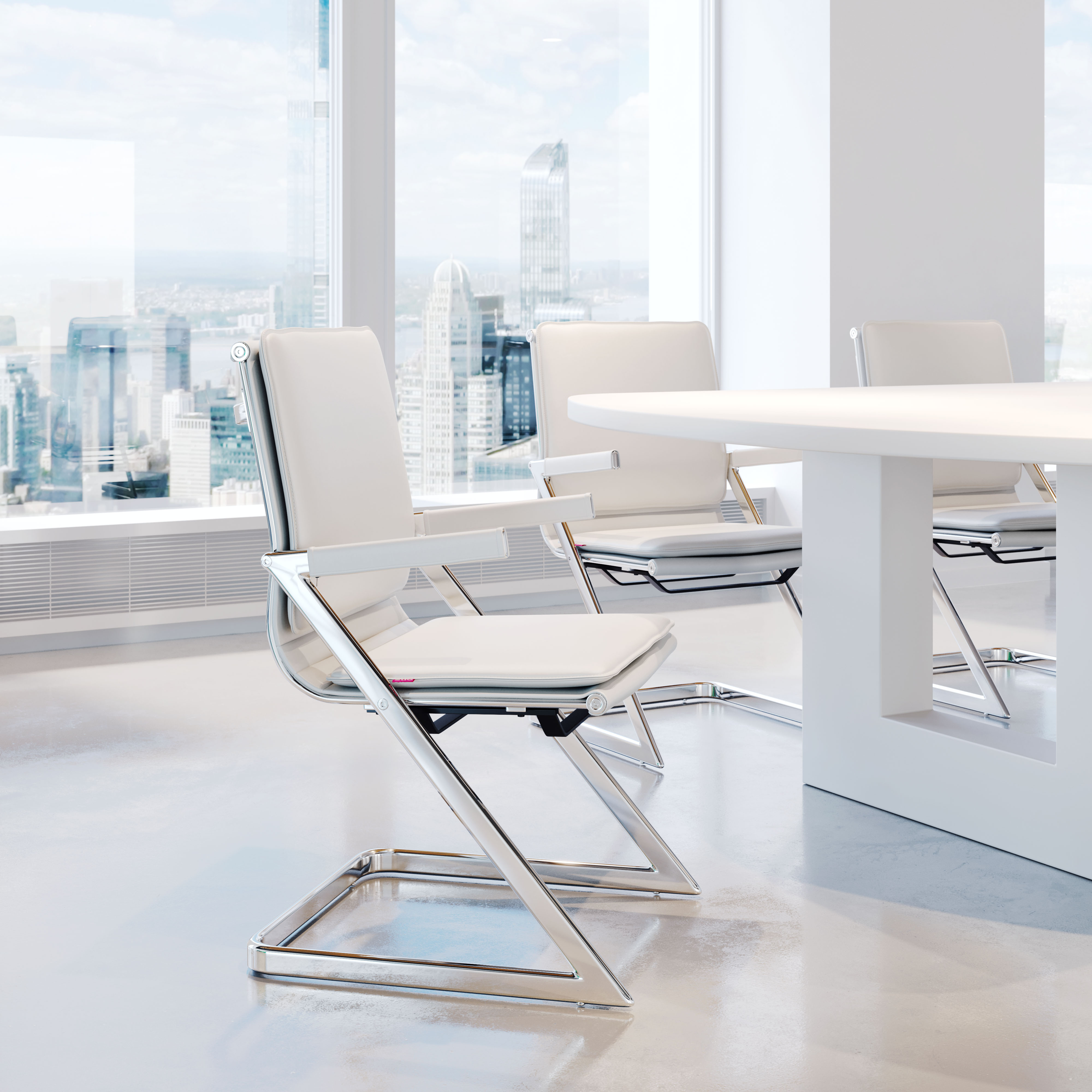 Lider Plus Conference Chair (Set of 2) White product image