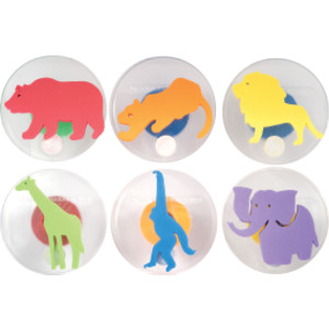 Giant Stampers - Wild Animals - Set of 6